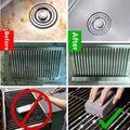 ABKW-4Pack Grill Griddle Cleaning Brick Block,Grill Cleaning Brick,For Flat Tops, Griddles, Grills - Natural Lava Pumice Rock Vue gray