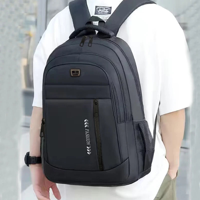 All-purpose Schoolbag Japanese-style Large-capacity Solid-color