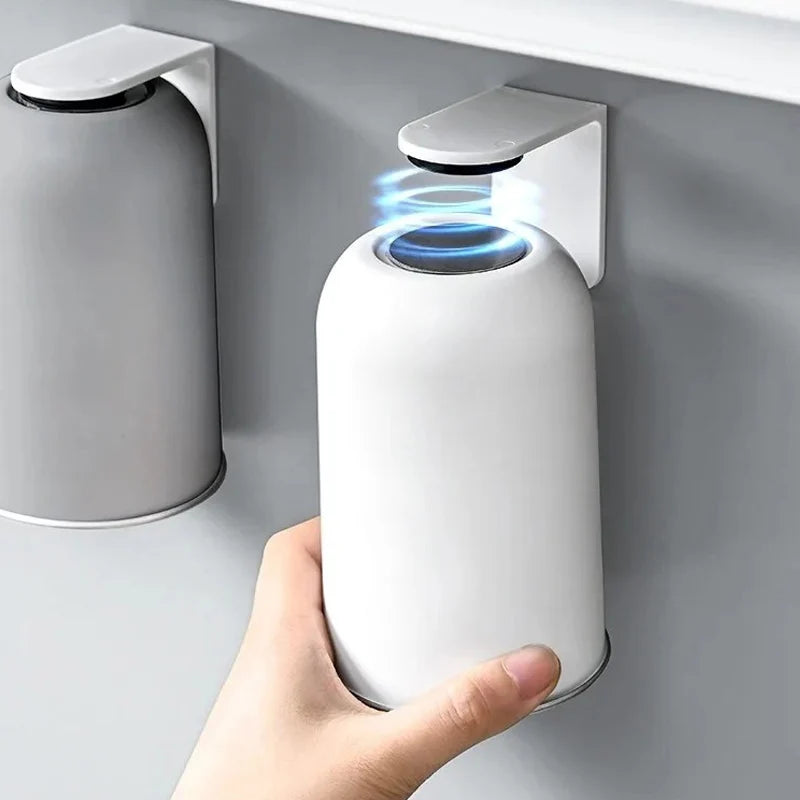 Magnetic Mouthwash Cup 304 Stainless Steel Tooth Brushing Cups Wall Mounted No Punching Household Water Cup Large Capacity양치컵 Vue