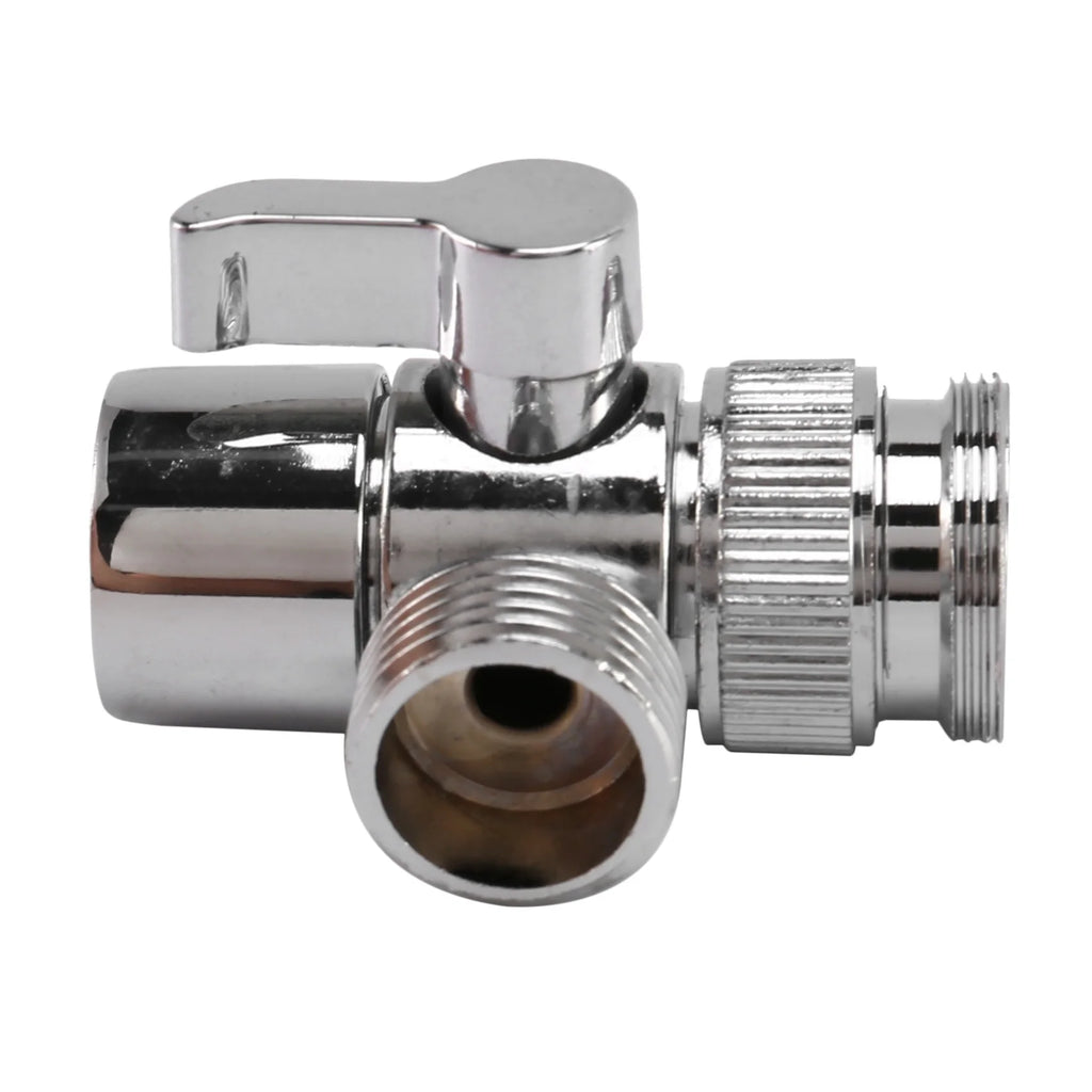 ABKW-2X Faucet Valve Diverter Sink Valve Water Tap Faucet Splitter Adapter Home Bathroom Kitchen Diverter Vue