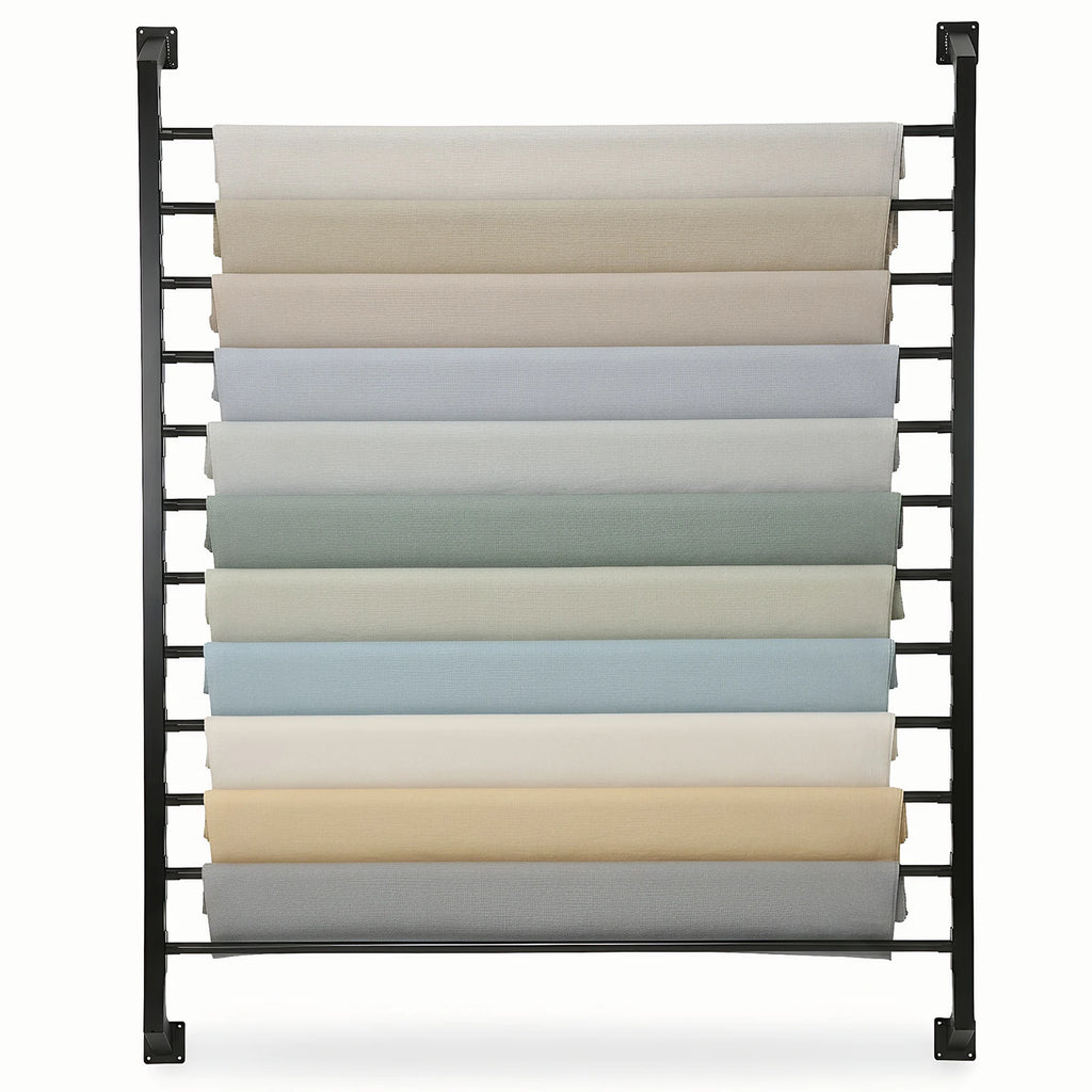 13-Roll Vinyl Roll Holder Wall Mount Display Rack | APWIKOGER Vinyl Roll Display Rack Vue United States