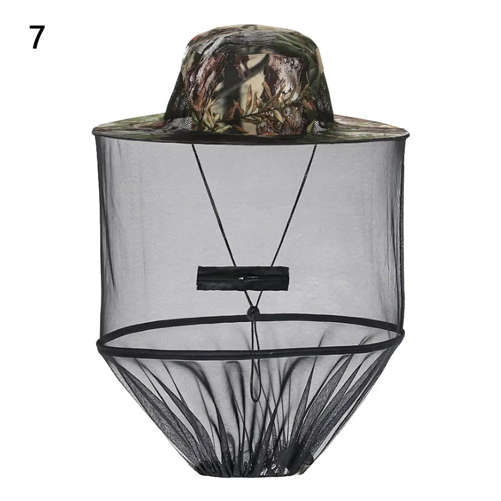Fashion Casual Insect Bee Protection Foldable Fishing Cap Mosquito Vue 7