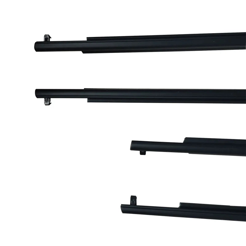 4Pcs/set Car Window Outer Weatherstrip Side Door Glass Rubber Belt Moulding Sealing Strip For Toyota Prius 2010-2015 Vue