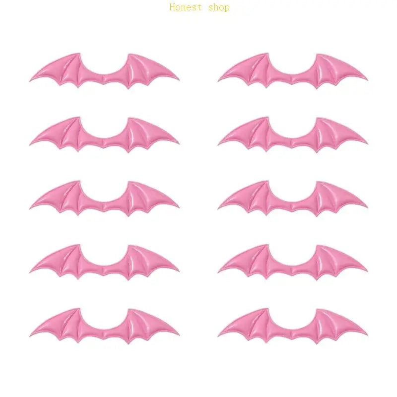 PU Leather Demon Wings Costume Accessories – 10pcs Set Costume Accessories Vue Pink China Mainland