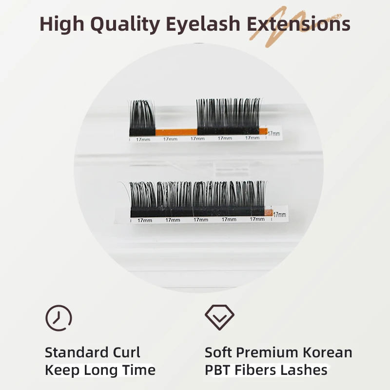 Sense Lashes Easy Fan Eyelash Extensions – 16 Trays Eyelash Extensions Vue