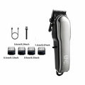 Rechargeable Electric Dog Hair Clipper Low Noise Long Battery Life Pet Hair Trimmer Detachable Professional Cat Grooming Shaver Vue Black