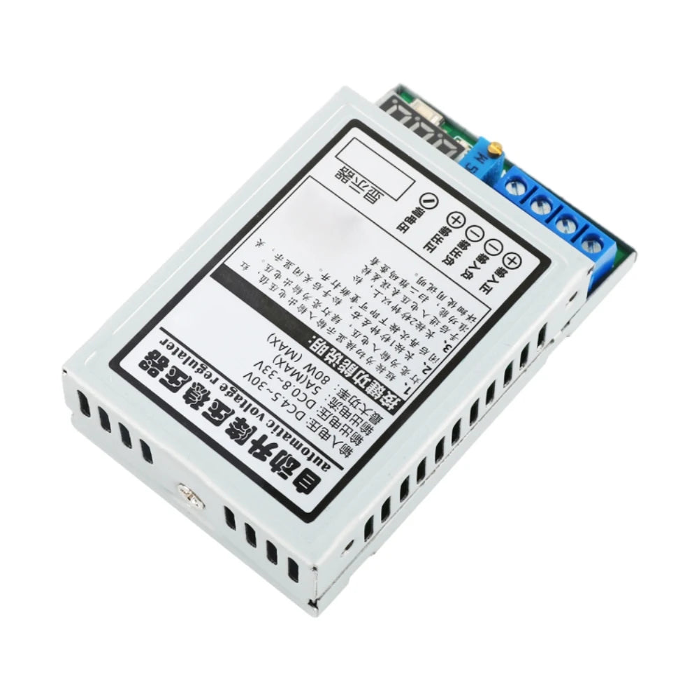 DC-DC Auto Step-Up and Step-Down Power Supply Module 80W voltage regulator DC4.5-80V to DC0.5-33V Boost Buck Power Supply Board Vue