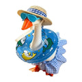 7-Inch Hawaiian Goose Outfit – Hat, Sunglasses & Swim Ring Set Goose Costume Set Vue Blue China Mainland