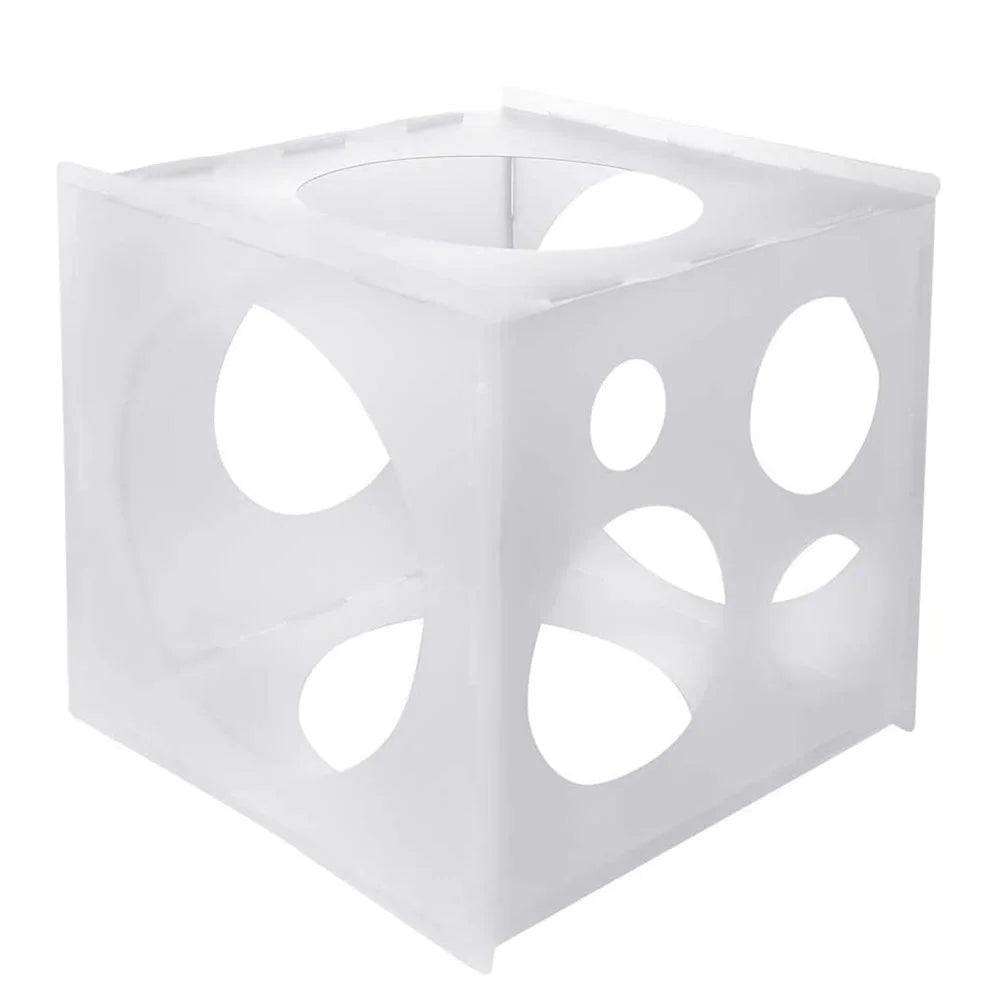 11 Holes Balloon Sizer Box Square Balloon Measurement Box for Birthday Party Wedding Decor Vue