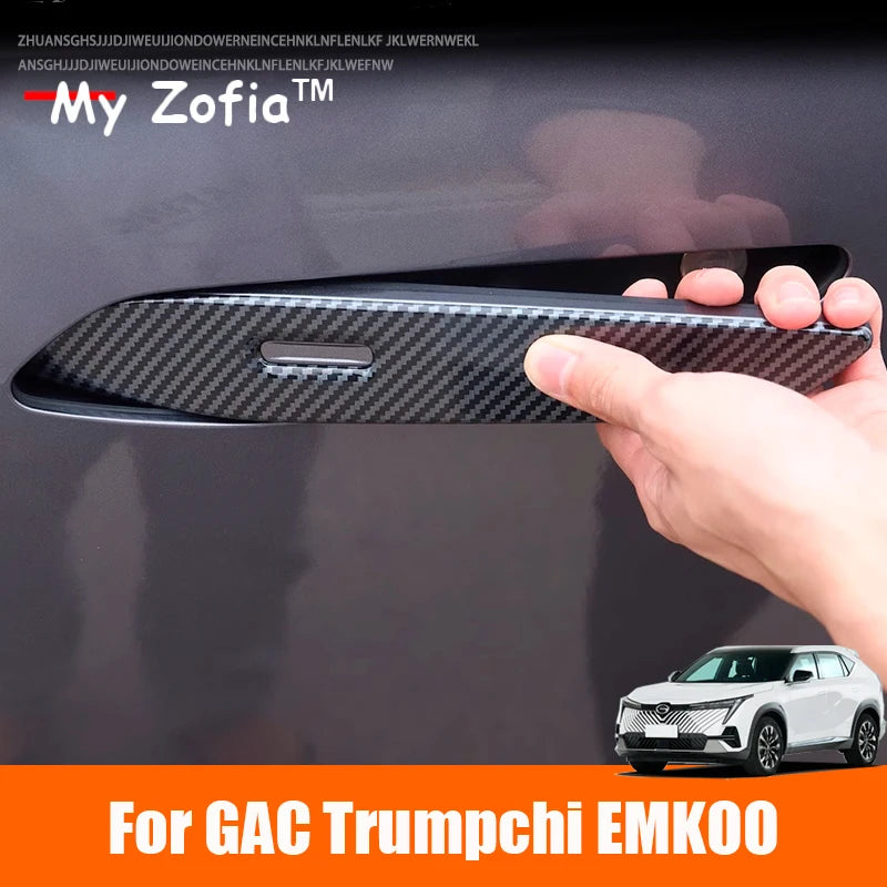 GAC Trumpchi EMKOO 2023-2025 Carbon Fiber Door Handle Cover Door Handle Cover Trim Vue