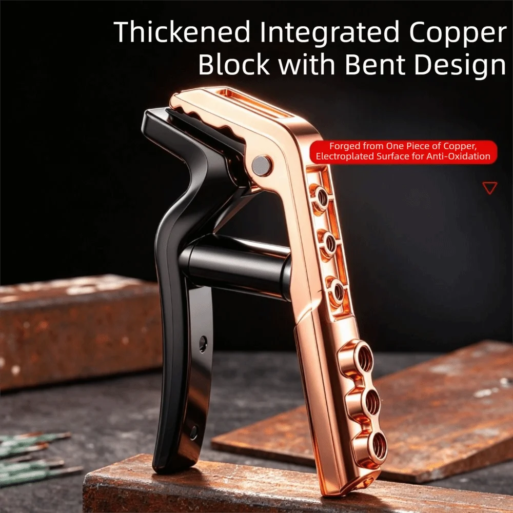 Copper Cable Welding Electrode Holder High Temperature Anti-Scalding Welding Clamp Stable Heat Resistant Welding Accessories Vue