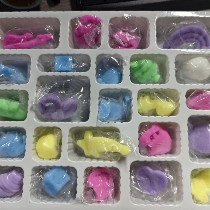 Squishy Blind Box Advent Calendar Squeeze Toy Gift Set Sensory Surprise For Kids Party Stocking Stuffer Christmas Easter Vue