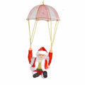 Dancing Santa Christmas Figure, Electric Animated Holiday Decoration for Home Party Christmas Decor Vue Santa Claus parachut No plug