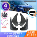 4PCS Front Rear Mudguards For Hongqi HS5 2019 2020 2021 2022 2023 Splash Guards Mudflaps Fender Wheel Protector Car Accessories Vue Default Title