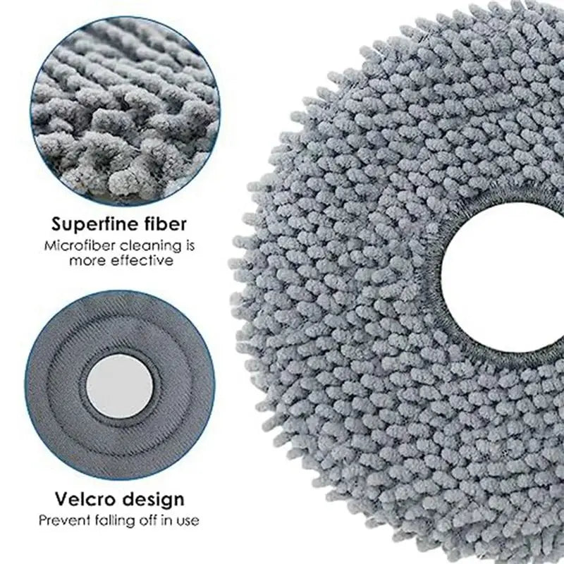 ABKW-16X Vacuum Mop Pads For Roborock Q Revo Robot Vacuum Cleaner Spare Parts Accessories Vue