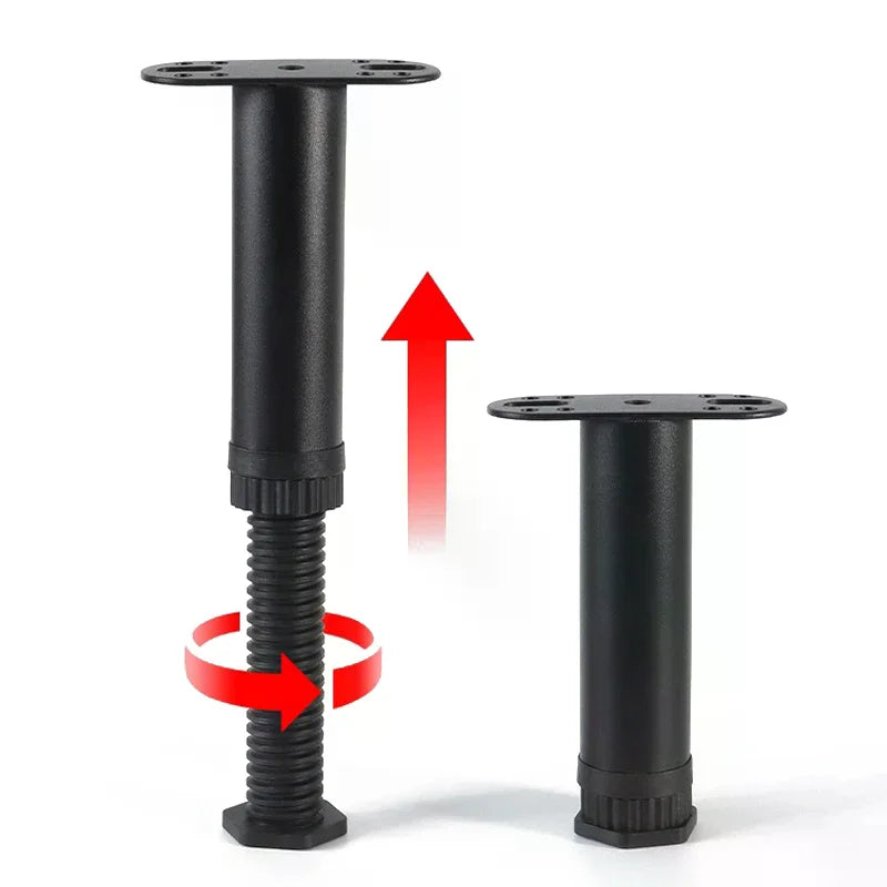 Telescopic Adjustable Bed Beam Support Furniture Legs Load Bearing Non-Slip Noise Reducing Base For Sofas, Bed Frames, Tables Vue