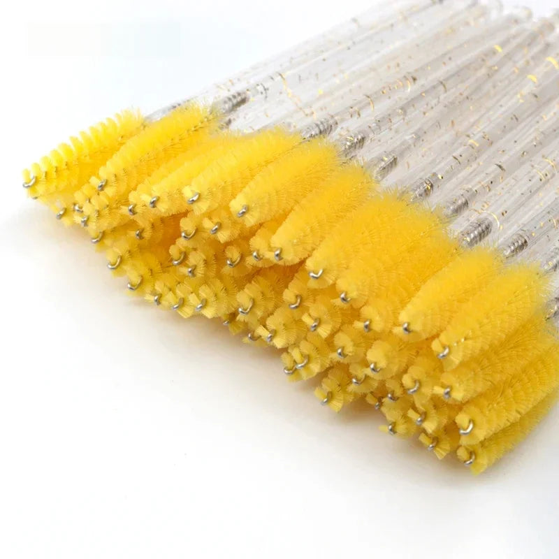 Eyelash Brushes 5/50 Pcs Lashes Extension Tools Eyebrow False Eye Brush Mascara Wands Applicator Spoolers Lashes Cosmetic Tool Vue