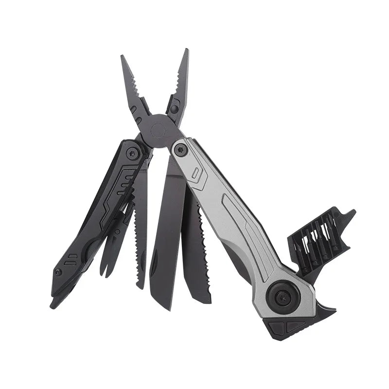 Stainless Steel Multi-function Knife Outdoor Portable Folding Tool Pliers Multi-purpose Outdoor Knife Hardware Tools Vue A
