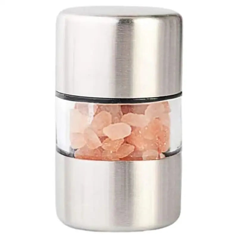 Pepper Grinder Manual Stainless Steel Mill Tiny Pepper Mill Shaker Portable Salt Grinder Seasoning Shaker Kitchen Grinding Gadge Vue