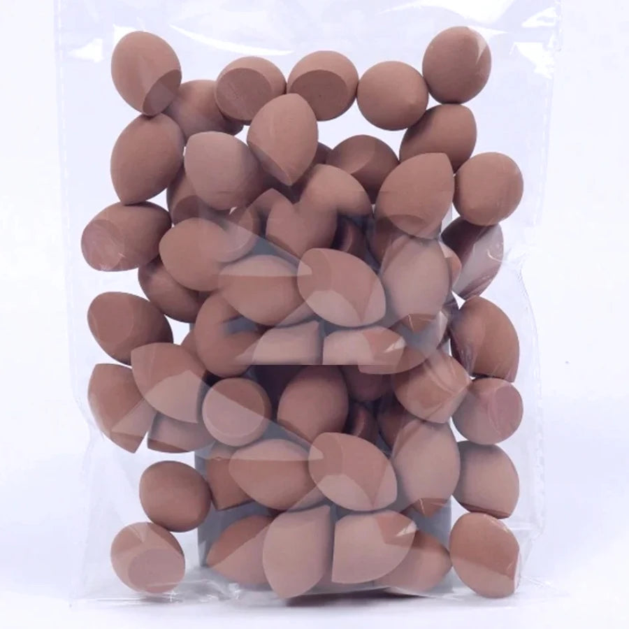 20PCS Mini Finger Puffs - Multipurpose Makeup Sponges for Foundation/Cream/Powder/Concealer, Ultra-Soft & Portable Vue