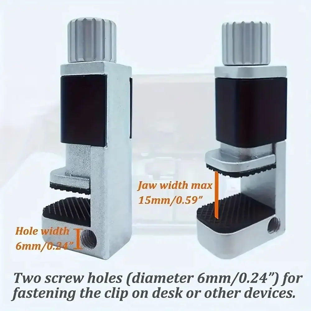 4 PCS Set Adjustable Phone Repair Repair Clamp For Smartphones, Tablets, Laptops & Ipads- Phone Screen Securing Tools Set Vue
