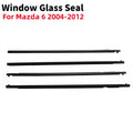 4Pcs Car Window Glass Seal Weather Strip Window Weatherstrip Seal Strips for Mazda 6 2004-2012 Vue Default Title