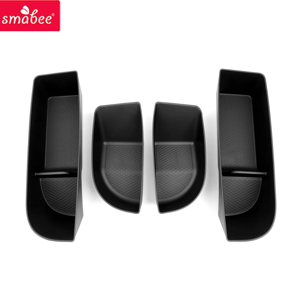 Smabee for Xpeng G9 2024-2026 (Not Fit G6) TPE Front Rear Door Handle Door Side Storage Box Organizer Tidying Car Accessories Vue