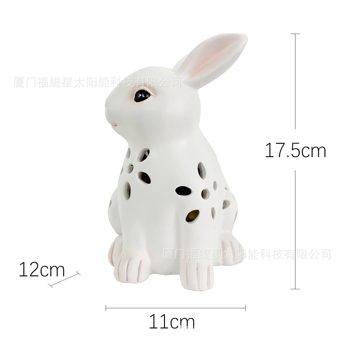 Resin Hollow Rabbit Sculpture European Style Home Garden Courtyard Tabletop Decoration Easter Gift For Kids Women Couples Vue A1