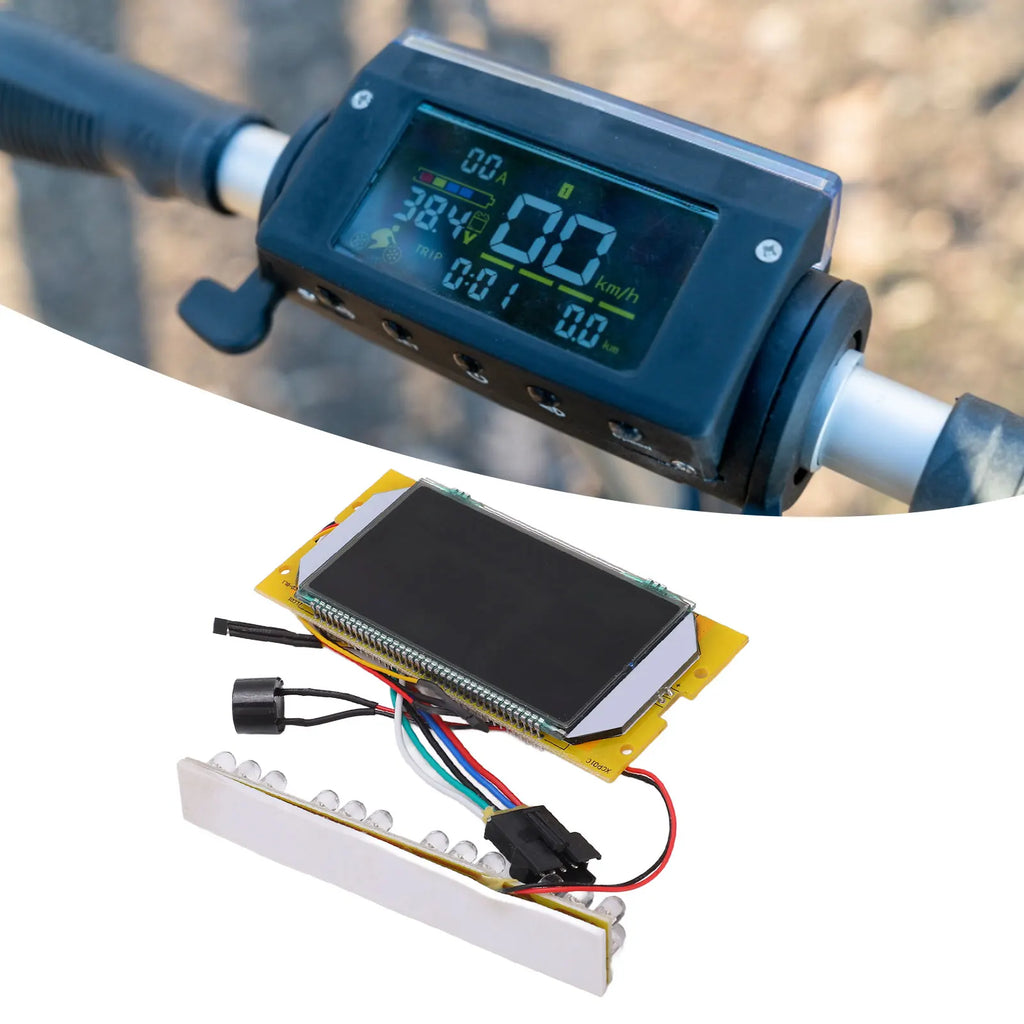 LCD Screen for KUGOO Electric Scooter LCD Display Screen Replacement 36V for KUGOO S1 Scooter Repair Accessories Vue