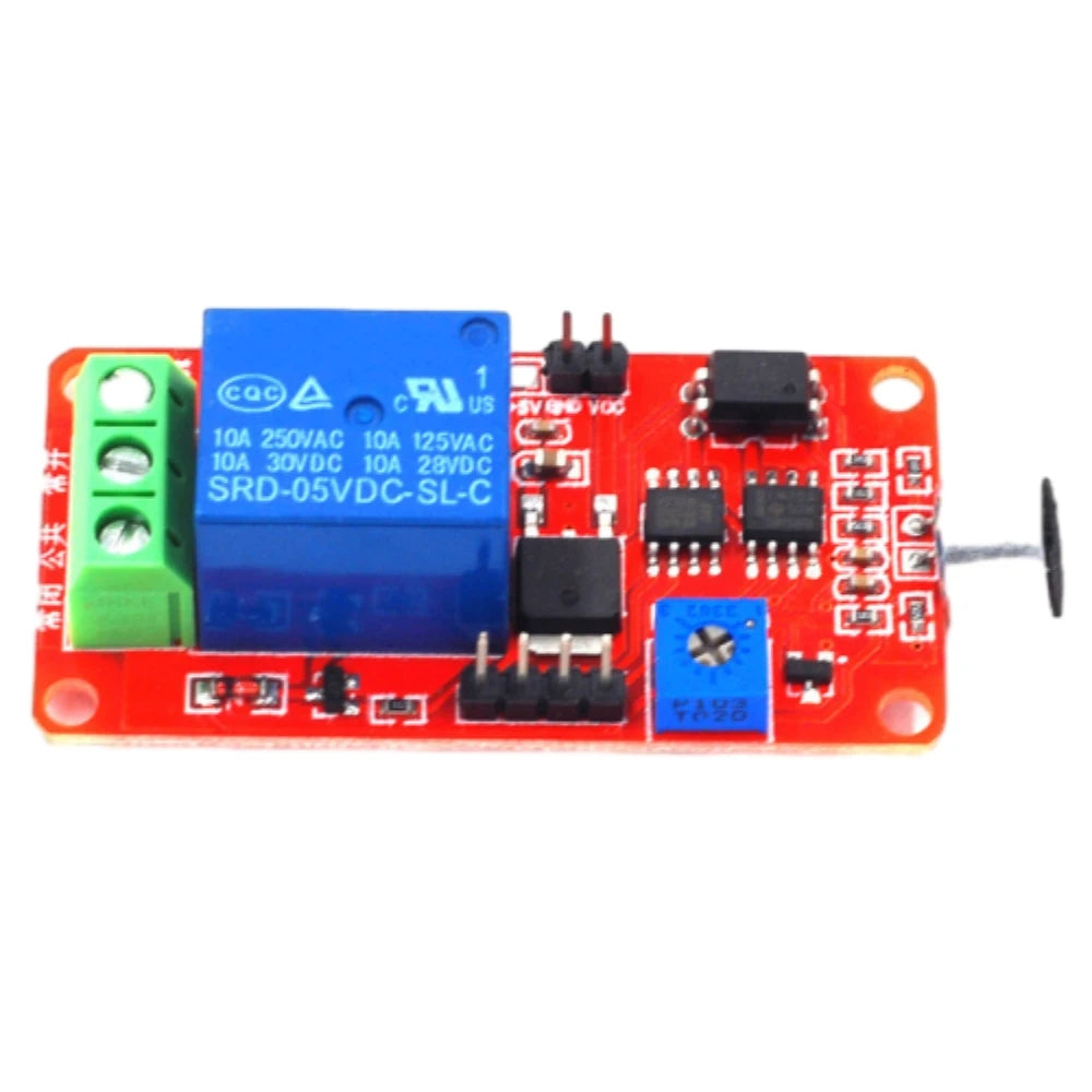 12V Voice Control Switch Relay Corridor Delay Induction Switch Sound Detector Relay Module Sound Relay Board Vue