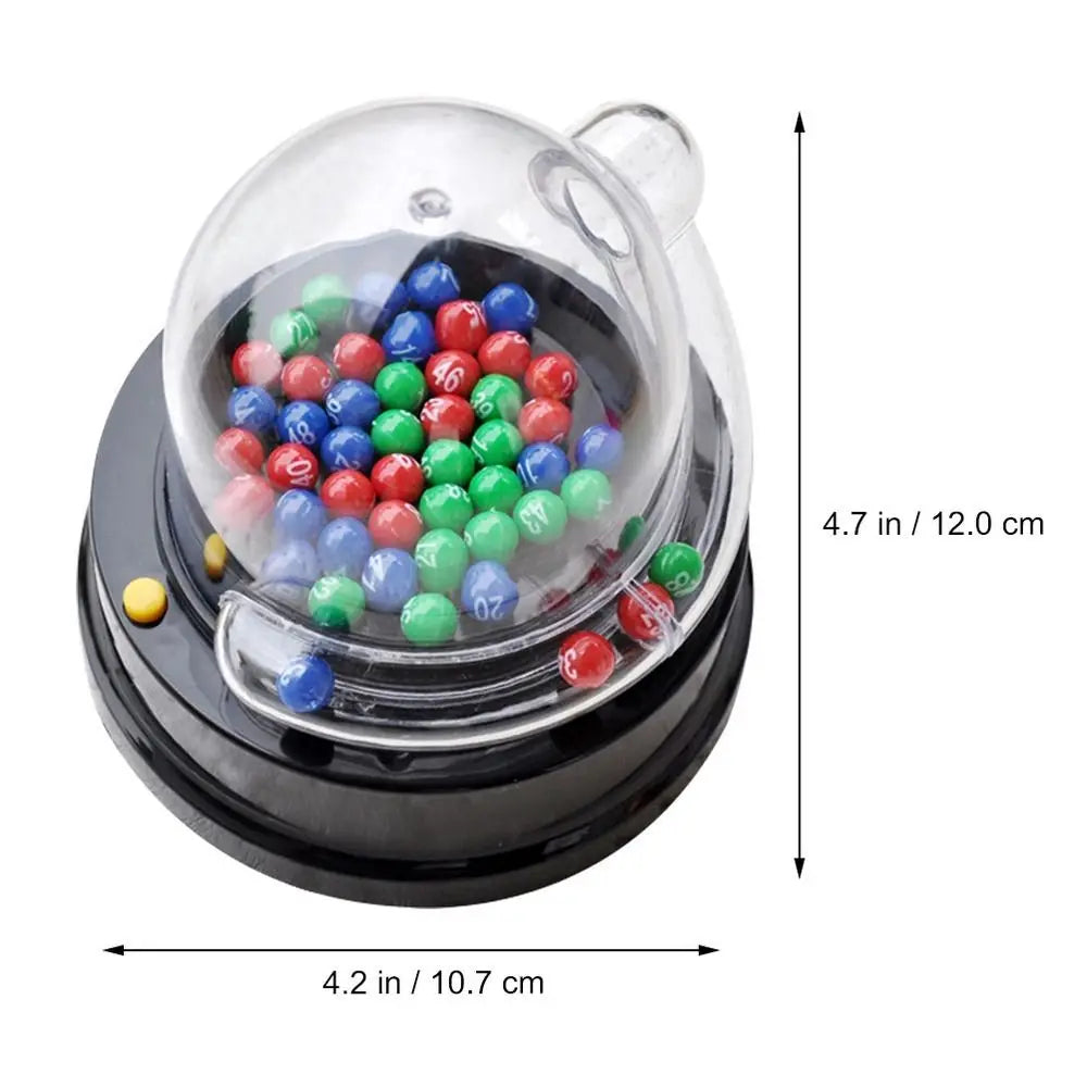 Electric Party Jackpot Number Picking Colored Balls Table Games Lottery Machine Lucky Dog Lotto Games Machine Vue