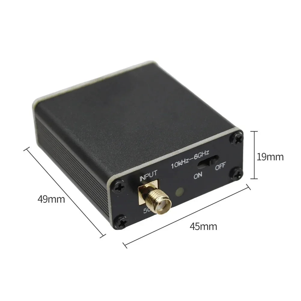 10KHz–6GHz 20dB Low Noise RF Preamplifier Signal Booster RF Preamplifier Module Vue