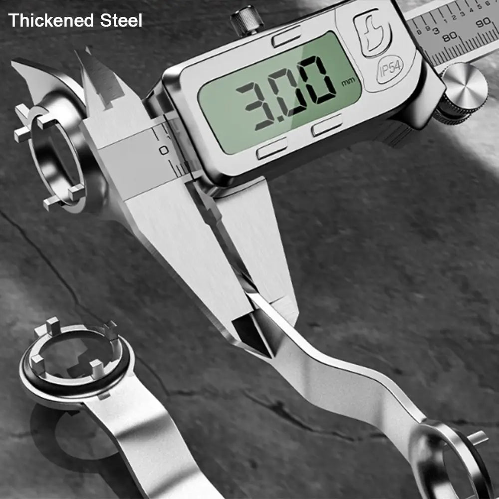 Stable Clamping Angle Grinder Wrench High Strength Labor Saving Remove Repair Spanner Thickened Steel Multi-purpose Vue