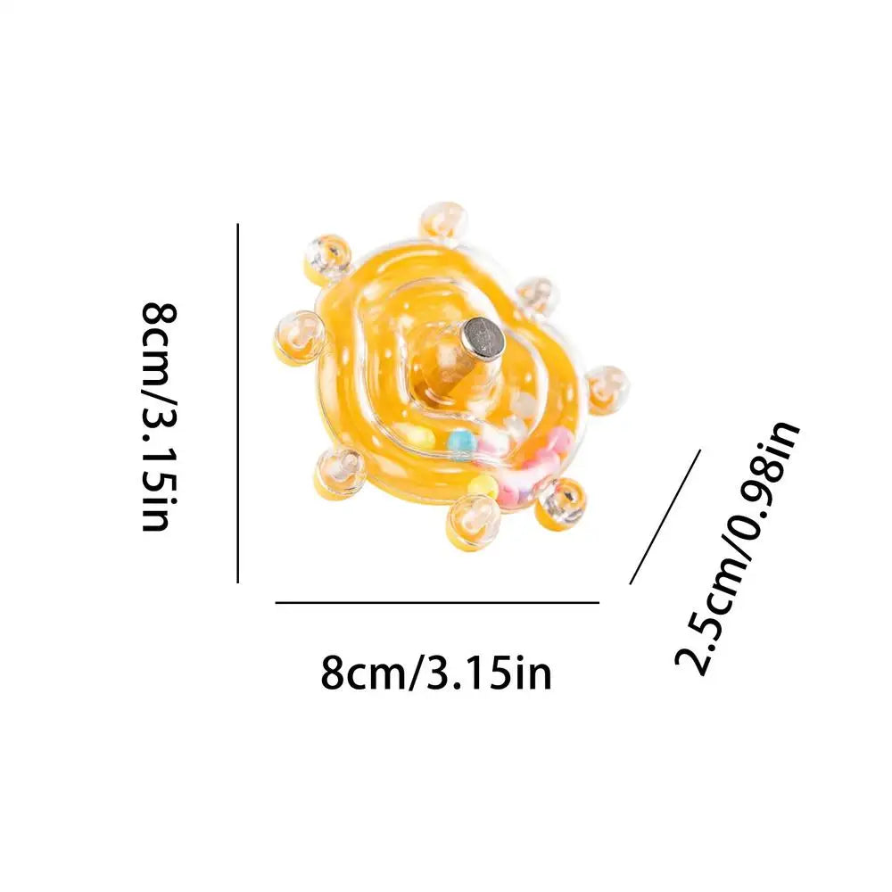 Interactive Rotating Wheel Bird Toys for Parakeets Cockatiel Inside Cage for Conure Canary Lovebird Macaw Cockatoo Quaker Pigeon Vue random color