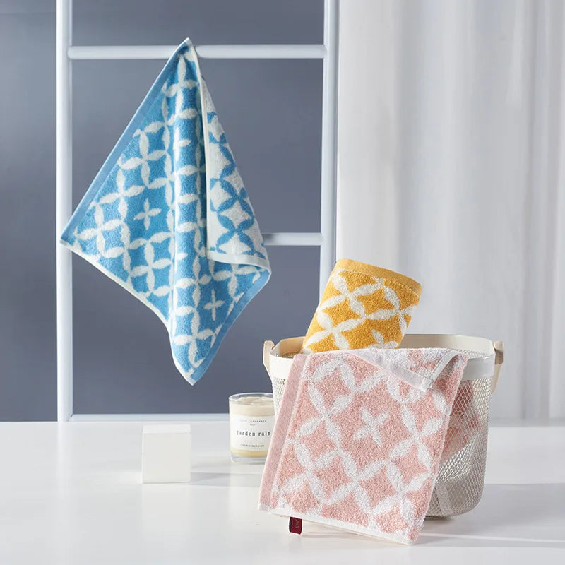 3 Pure Cotton Jacquard Towels, Highly Absorbent, Household Bath Towels, Face Towels, Thick and Absorbent, Luxurious, Bathroom Gifts, Sports Towels Vue
