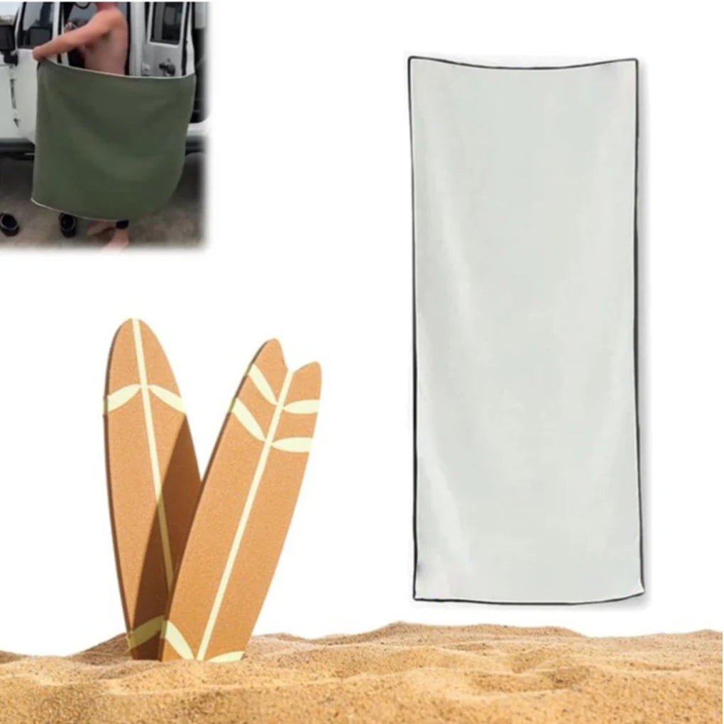 Oversized Magnetic Quick-Dry Microfiber Beach Towel | Foldable Microfiber Beach Towel Vue