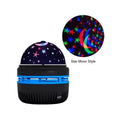 LED Starry Sky Night Lights USB Projector Lamp Magic Ball Moon Star Christmas Lights Home Room Atmosphere Decorations Vue Star Light