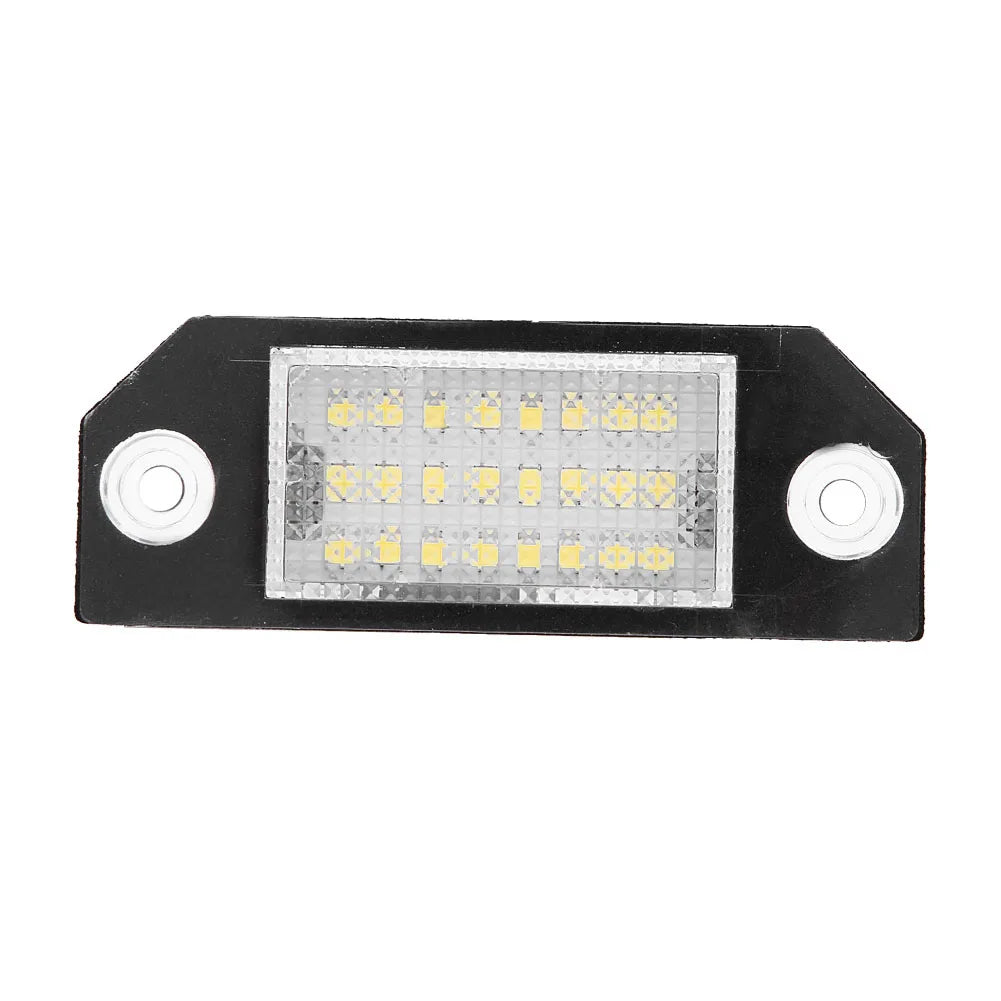 24 LED Beads License Plate LED Light Lamp for C MAX Focus MK2 License Lamp for C MAX Vue