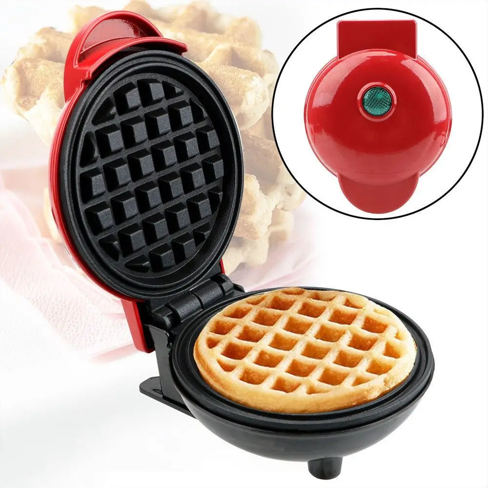 Quick Heat-Up Mini Waffle Maker Multifunction Household Appliance Electric Pancake Maker Mini Size Electric Baking Pan Vue