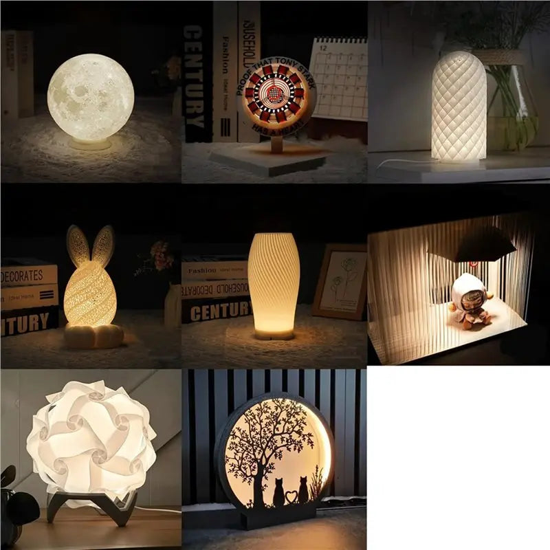 ABKW-4X DIY Model For Led Lamp Kit,Bright Light Energy-Efficient Custom Lighting Project Multicolor Led Light Parts Vue