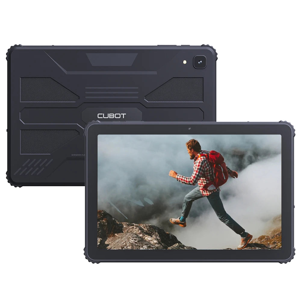 Cubot TAB KINGKONG, Rugged Tablet Android 13, IP68 Waterproof, 16GB RAM(8GB+8GB Extended), 256GB ROM, 10600mAh, 10.1 Inch Screen Vue
