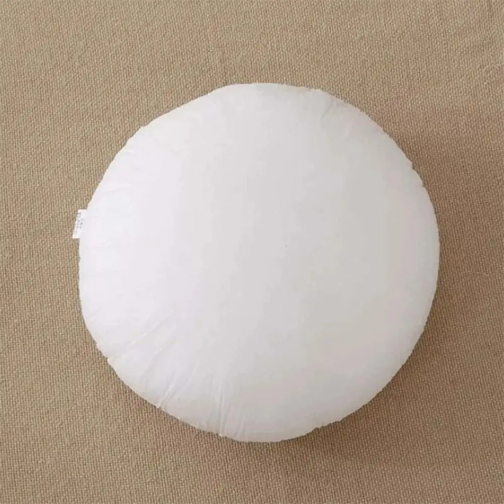 Cotton Round Pillow Core Soft White Cushion Insert Core 45/50/55cm Filling Core Cushion Interior Core Cushion/Pillow Vue