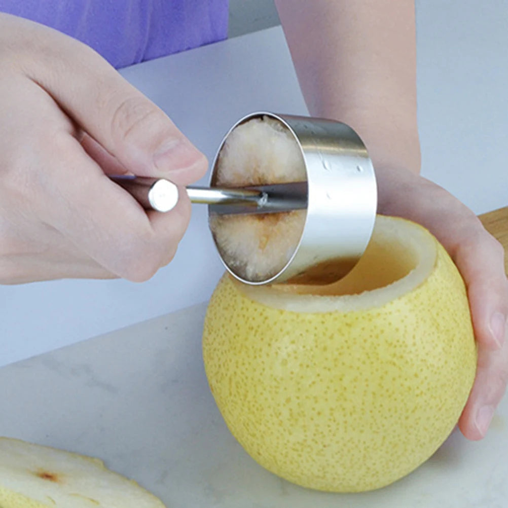 304 stainless steel fruit corer apple and pear corer pulp splitter kitchen gadget Vue