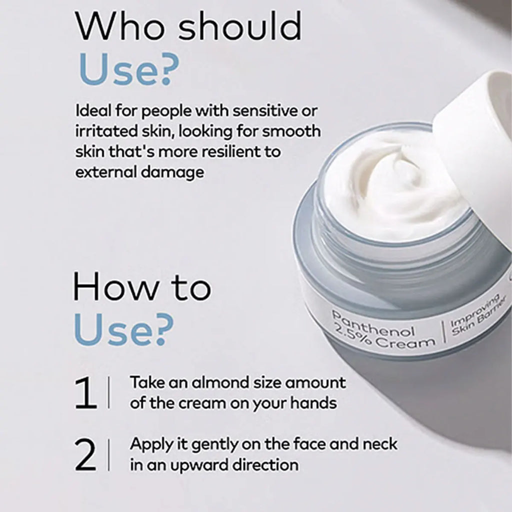 [ClearanceSale] THE FACE SHOP ALLTIMATE PANTHENOL 2.5% CREAM,Soothing & Hydrating,Barrier Repair,Korean Skincare,Korean Makeup Vue