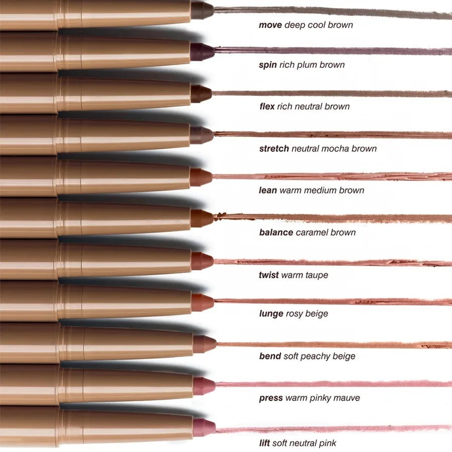 Chocolate Brown Silky Lipliner Pen Peptide Lipgloss Pencil Lasting Matte Nude Pink Lipstick Lip Outline Contour Defind Lip Liner Vue