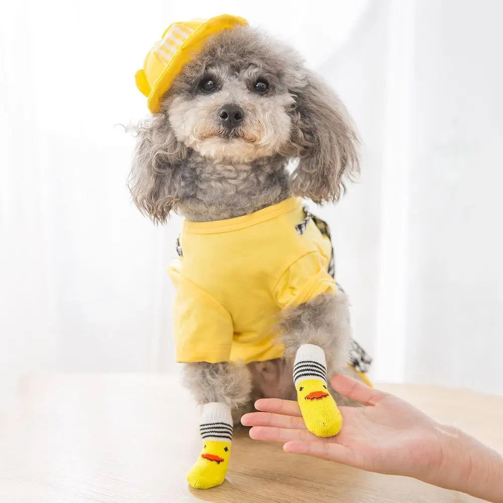 Chewable fabric Multi-style Breathable Resilient Universal for cats and dogs Cotton socks Pet socks Dog socks Pet supplies Vue