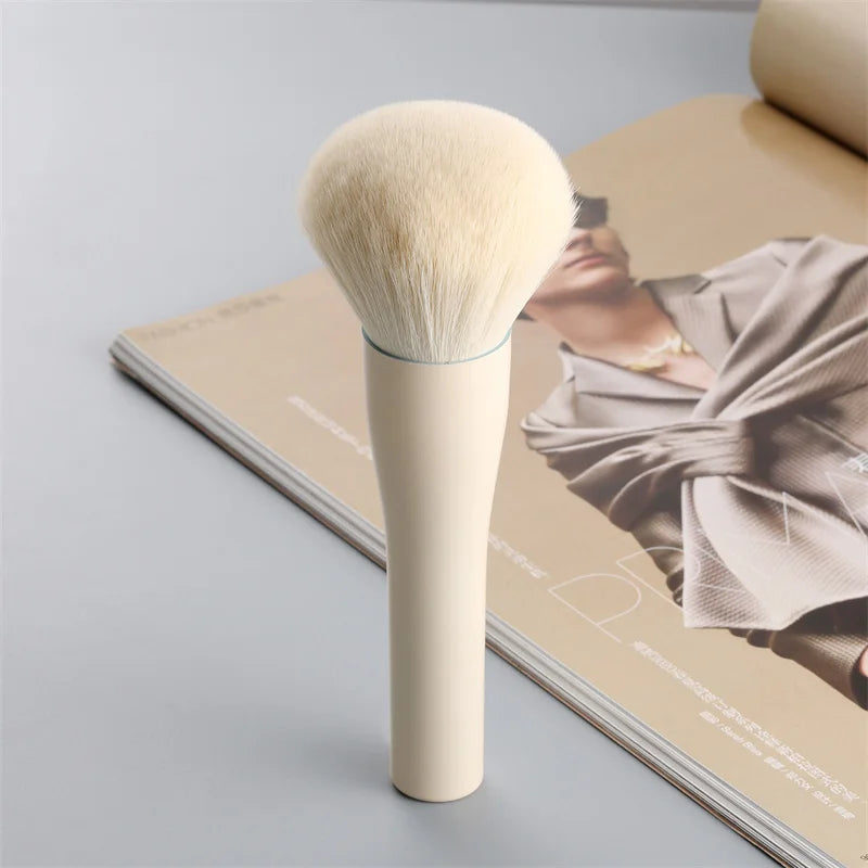 Large Size Loose Powder Brush Makeup Brush Face Blender Brush Mineral Blending Buffing Brushes Multi-function Cosmetics Tools Vue Cream