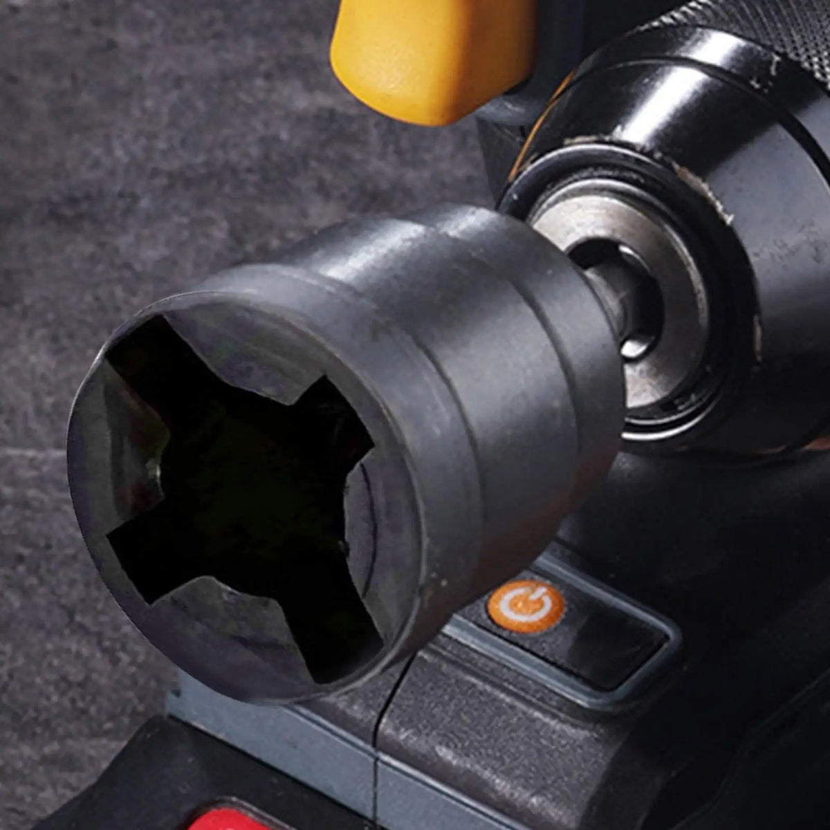 Heavy-Duty Car Jack Socket Converter Rust-Resistant Scissor Jack Adapter Durable Attachment Tool Portable Automotive Accessories Vue