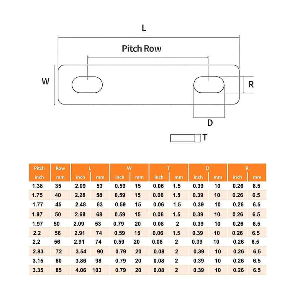 Bus Bars Connector Red Copper Nickel Plate Pitch Row 35 34 45 50 56
