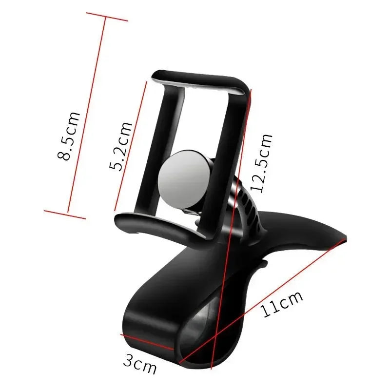 Car Phone Holder Stand Universal Dashboard Car Clip Mount GPS Bracket Car Mobile Phone Support in Car For iPhone Xiaomi Samsung Vue